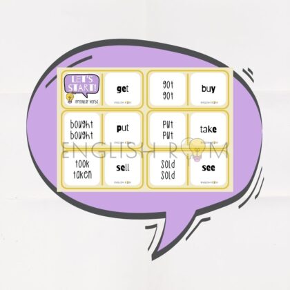 1-3 Irregular Verbs DOMINO